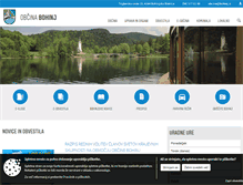 Tablet Screenshot of obcina.bohinj.si